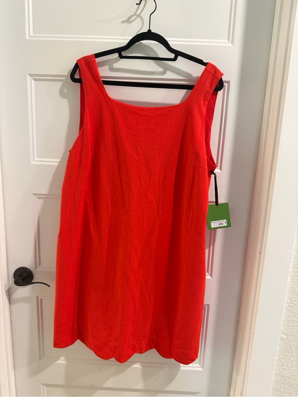 NWT-Kate Spade x Target-sz Extra Large- Red Tank Top Shift Dress